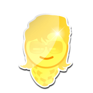 Golden avatar
