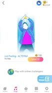 Just Dance Now coach selection screen (2020 update, phone)