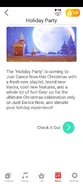 Holidayparty jdnow newsfeed 3.jpg (132 KB) Teaser notification for the "Christmas Snowdown" playlist