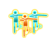 Trio Gold Move pictogram (Bang Bang Bang (뱅뱅뱅))