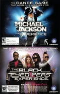The Black Eyed Peas Experience with Michael Jackson: The Experience in Just Dance 3's instruction booklet