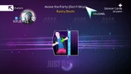 Just Dance 4 coach selection screen (Wii/PS3/Wii U)