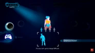 Just Dance 3 coach selection screen (Sweat Mashup, Xbox 360)