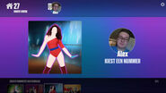 Just Dance Now coach selection screen (outdated, computer)