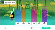 Just Dance 2020 coach selection screen (camera)