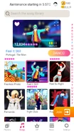Feel It Still on the Just Dance Now menu (2020 update, phone)