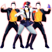 Cover dos dançarinos do Just Dance 2016