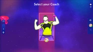 Just Dance 2025 Edition coach selection screen