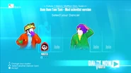 Just Dance 2019 coach selection screen (7th-gen)
