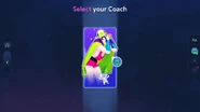 Just Dance 2023 Edition coach selection screen