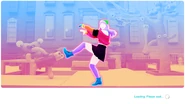 Just Dance 2020 loading screen