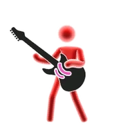 Dancedebakoon guitar picto.png (17 KB) Guitar (Danceでバコーン!)