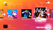 Another One Bites the Dust on the Just Dance 2018 menu (7th-gen)