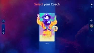 Just Dance 2024 Edition coach selection screen