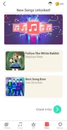 Second Just Dance Now release newsfeed (along with Follow The White Rabbit)