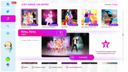 Honey, Honey on the Just Dance 2019 menu