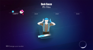 Just Dance 2014 coach selection screen (controller)