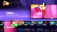 Rabiosa on the Just Dance 2017 menu