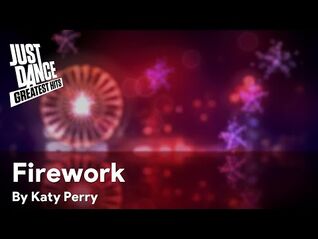 Firework background - Just Dance Greatest Hits (Wii)