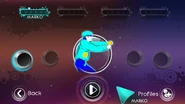 Just Dance 3 coach selection screen (Wii/PS3)