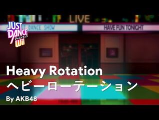 Heavy Rotation background - Just Dance Wii (Japan)