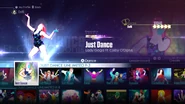 Just Dance on the Just Dance 2016 menu
