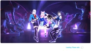 Just Dance 2022 loading screen