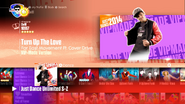 Turn Up the Love (Fanmade Version) on the Just Dance 2017 menu (updated assets)