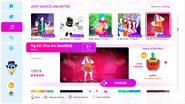 Big Girl (You Are Beautiful) on the Just Dance 2019 menu