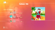 Just Dance 2018 routine selection screen