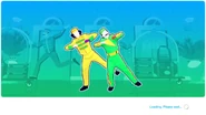 Just Dance 2021 loading screen