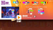 Just Dance Now coach selection screen (Classic)