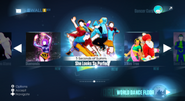 She Looks So Perfect on the Just Dance 2015 menu