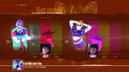 Just Dance 2017 coach selection screen (camera)