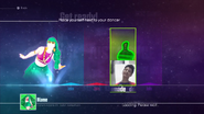 Just Dance 2016 coach selection screen (Mashup, camera, 8th-gen)