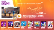 Old Town Road (Remix) (Line Dance Version) on the Just Dance Now menu (2017 update, computer)
