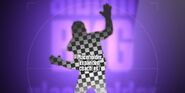 Joshua’s silhouette appearing in Just Dance Now covers placeholders