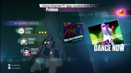 Just Dance 2015 routine selection screen