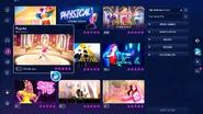 Psycho on the Just Dance 2023 Edition menu