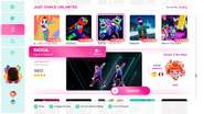 RADICAL (Helmet Version) on the Just Dance 2020 menu