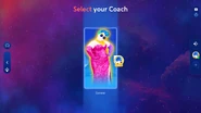 Just Dance 2024 Edition coach selection screen
