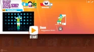 Just Dance Now coach selection screen (2017 update, computer)
