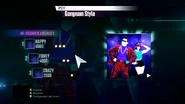 Just Dance 2015 routine selection screen