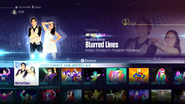 Blurred Lines (Fanmade Version) on the Just Dance 2016 menu (updated)