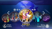 Mugsy Baloney on the Just Dance: Best Of menu