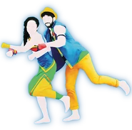 The artbook seen in The Art of Just Dance (10th Anniversary Edition)