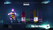 Just Dance 2015 coach selection screen (camera)