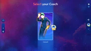Just Dance 2024 Edition coach selection screen
