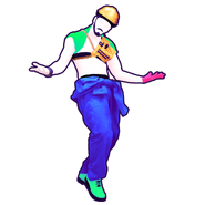 Extreme's Just Dance 2019 album coach