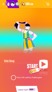 Just Dance Now coach selection screen (2017 update, phone)